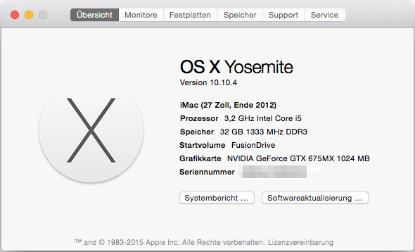 Systeminfo Yosemite