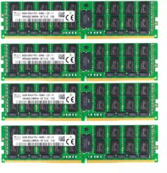 4x 64GB = 256GB KIT DDR4 RAM 2666 Mhz PC4-21300 DIMM ECC LRDIMM