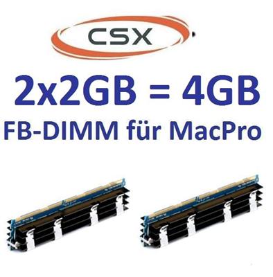CSX 2x 2GB = 4GB KIT DDR2 800 Mhz PC2-6400 FB-DIMM [AP_MP800_BIG2