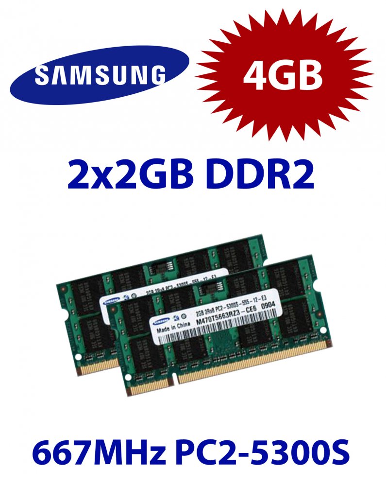Socobeta 240-Pin-RAM-Speicher Tragbar 667 MHz 4G-Speicherkarte Kompatibel mit DDR2 PC2-5300-Desktop-Computer 