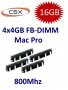 4x 4GB = 16GB KIT DDR2 800 Mhz PC2-6400 FB-DIMM