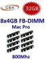8x 4GB = 32GB KIT DDR2 800 Mhz PC2-6400 FB-DIMM
