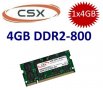 4GB Modul DDR2 RAM 800 Mhz PC2-6400 SO-DIMM