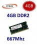 4GB Modul DDR2 RAM 667 Mhz PC2-5300 SO-DIMM