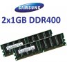 2x 1GB = 2GB KIT DDR RAM 400MHz PC-3200 DIMM