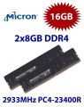 2x 8GB = 16GB KIT DDR4 RAM 2933 Mhz PC4-23400 DIMM ECC REG